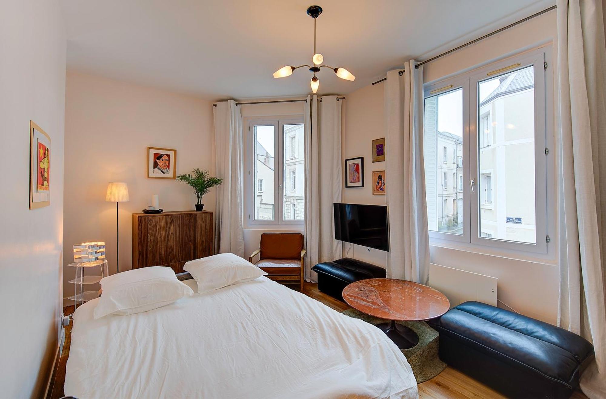 Chic Et Cosy - 5Mn De La Gare - Arrivee Autonome Apartment Тур Екстериор снимка